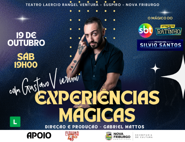 Experiências Mágicas com Gustavo Vierini