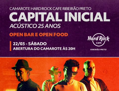 Camarote Hard Rock - Capital Inicial