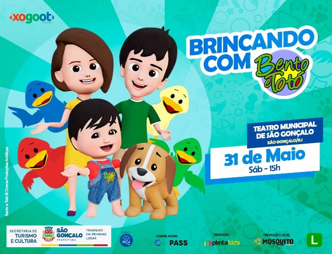 Brincando com o Bento e Totó