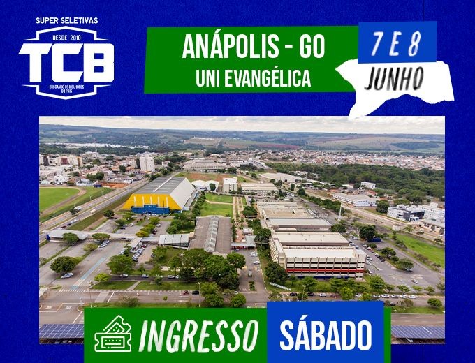 Seletiva Anápolis - TCB 2025 - Sábado