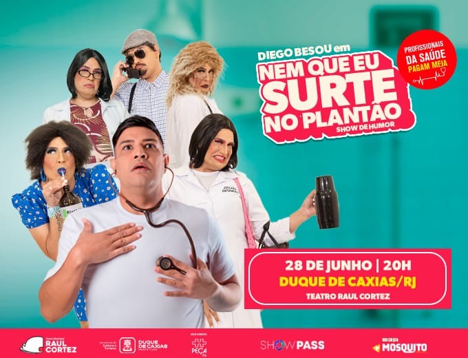 Diego Besou em Nem Que Eu Surte no Plantão	