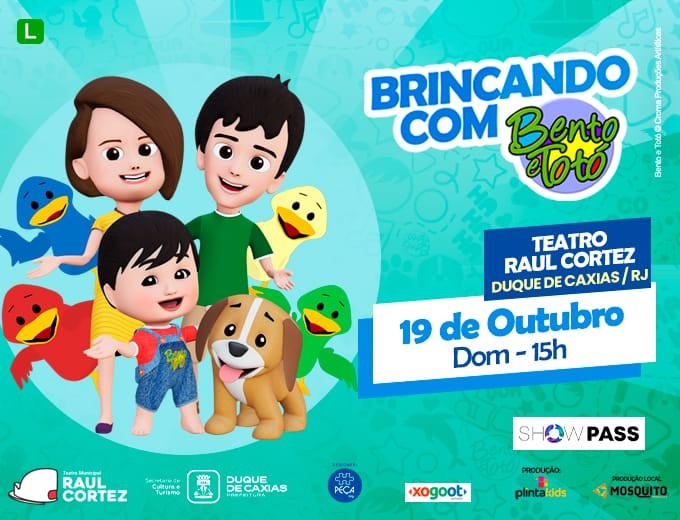 Brincando com o Bento e Totó