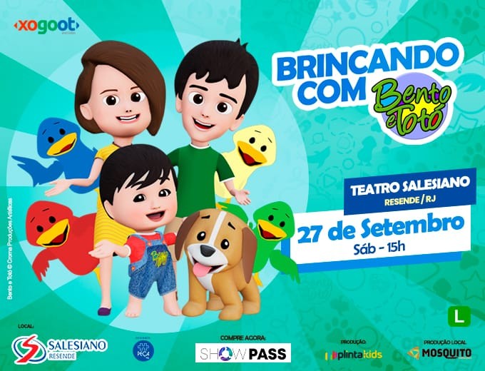 Brincando com Bento e Totó