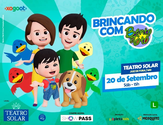 Brincando com Bento e Totó