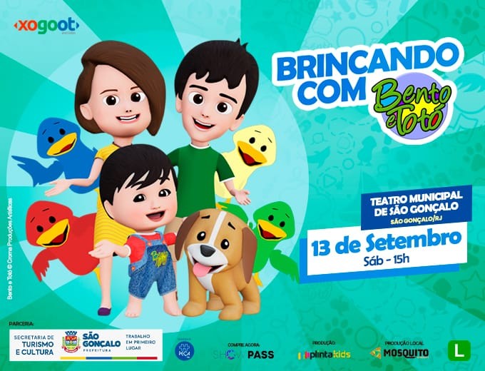 Brincando com o Bento e Totó