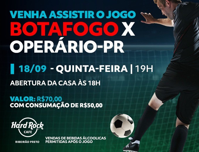 Botafogo x Operário PR